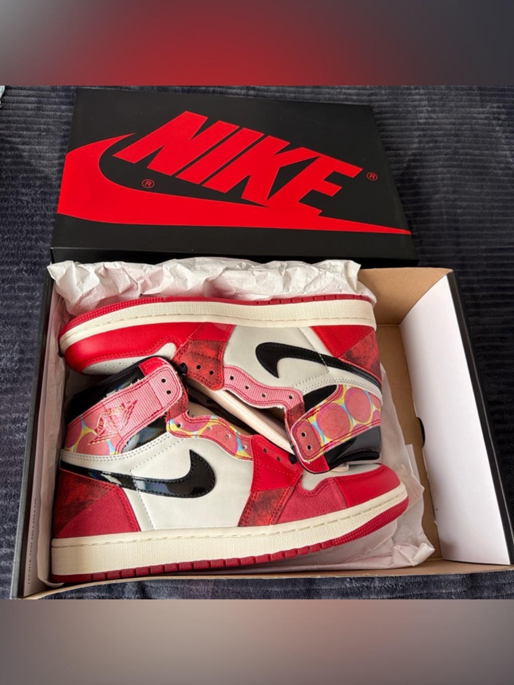 Nike Air Jordan 1 Retro High OG “Across the Spider verse” Size 9 DS